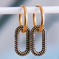 Boucles d'oreilles Éclat de nuit